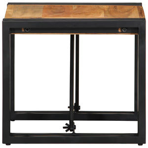 Akazie Couchtisch 40x40x35 cm Massivholz