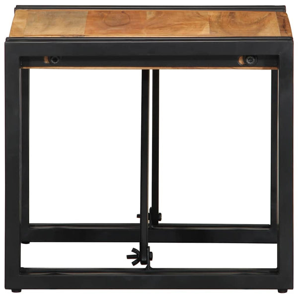 Akazie Couchtisch 40x40x35 cm Massivholz