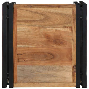 Akazie Couchtisch 40x40x35 cm Massivholz