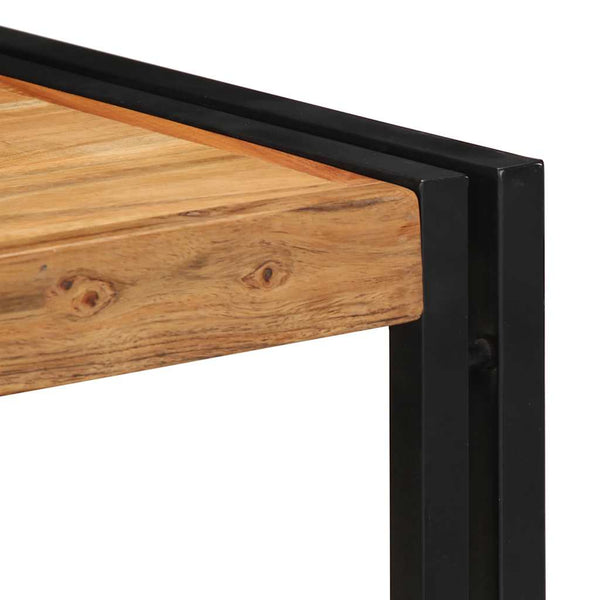 Akazie Couchtisch 40x40x35 cm Massivholz