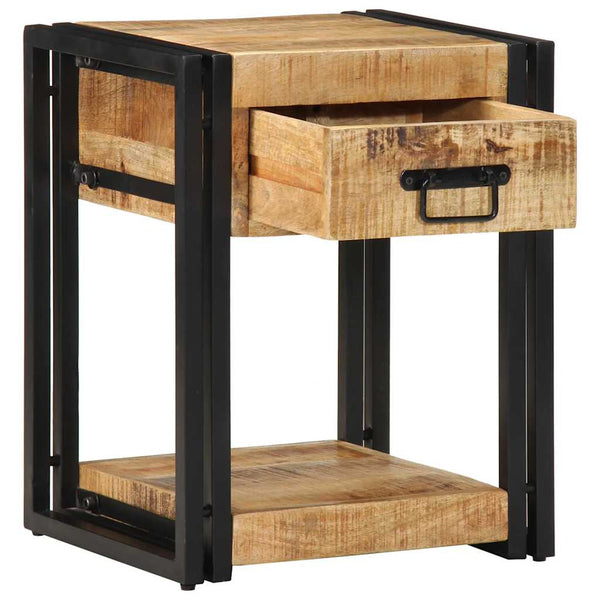 Nachttisch Mango Massivholz 40x35x50 cm