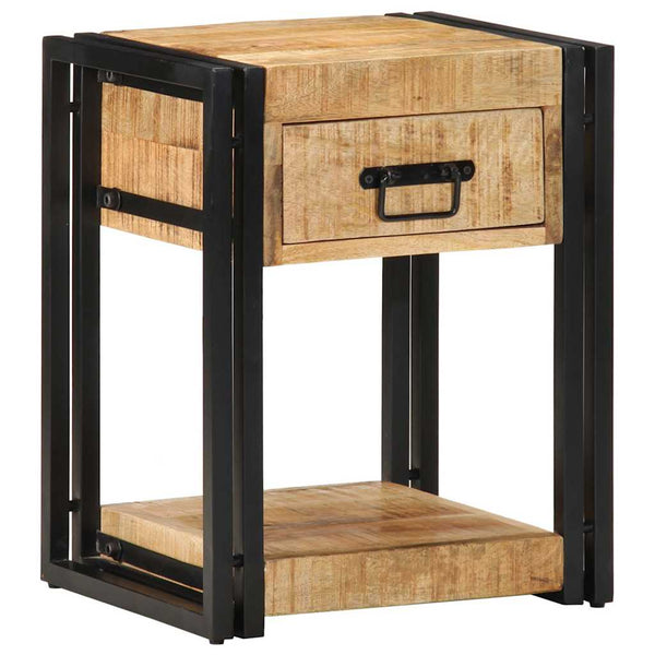 Nachttisch Mango Massivholz 40x35x50 cm