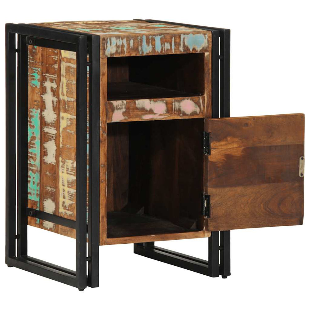 vidaXL Nightstand 40x40x59 cm Reclaimed Solid Wood
