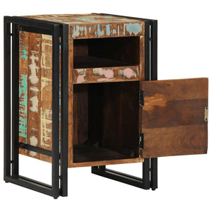 Massivholz Nachttisch Altholz 40x40 cm
