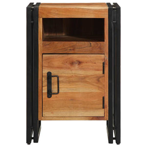 Akazie Nachttisch Massivholz 40x40x59 cm