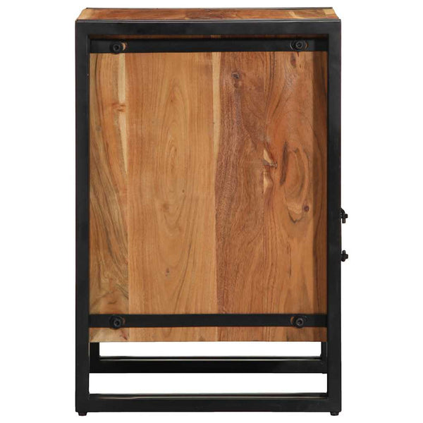 Akazie Nachttisch Massivholz 40x40x59 cm