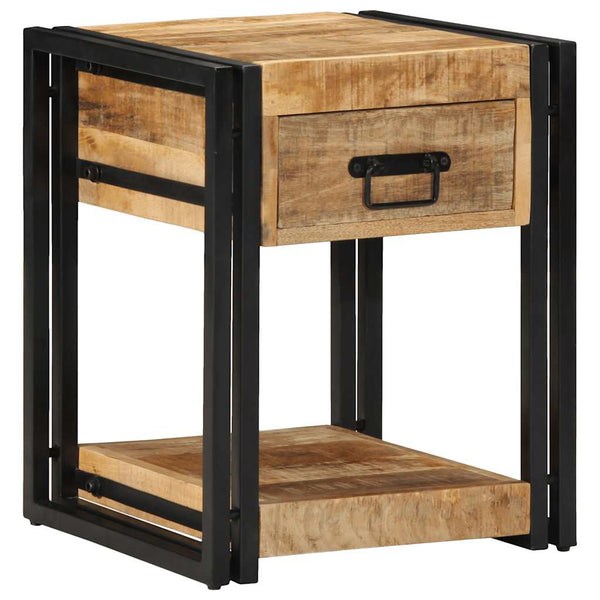 Nachttisch Mango Massivholz 40x40x50 cm