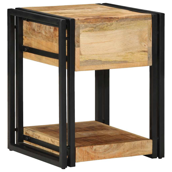 Nachttisch Mango Massivholz 40x40x50 cm