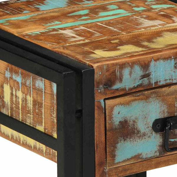 Nachttische 2er Set, Upgecyceltes Holz