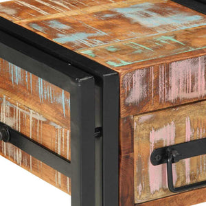 Upgecycelte Holz Nachttische, 2er-Set