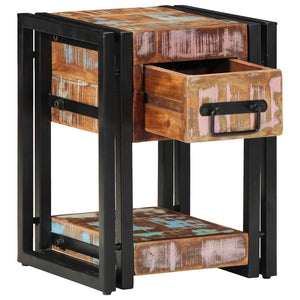 Upgecycelte Holz Nachttische, 2er-Set