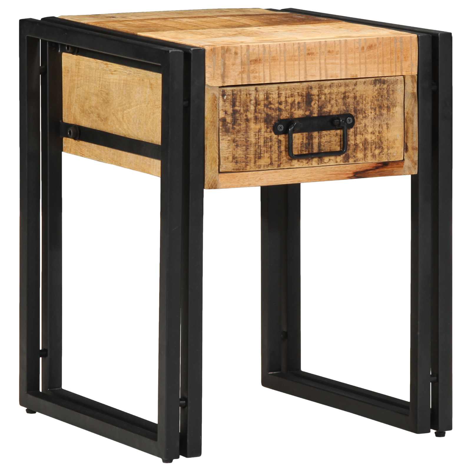 Nachttisch Mango Massivholz 40x40x50 cm