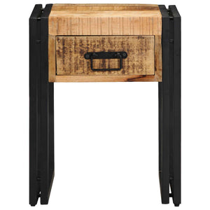 Nachttisch Mango Massivholz 40x40x50 cm