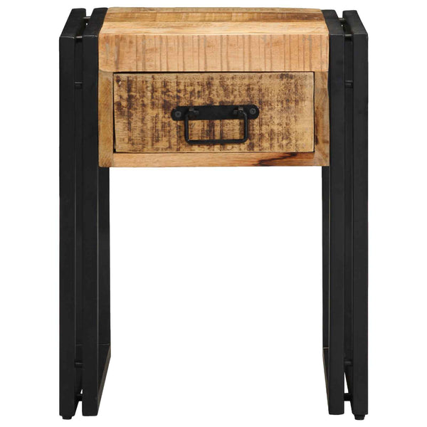 Nachttisch Mango Massivholz 40x40x50 cm