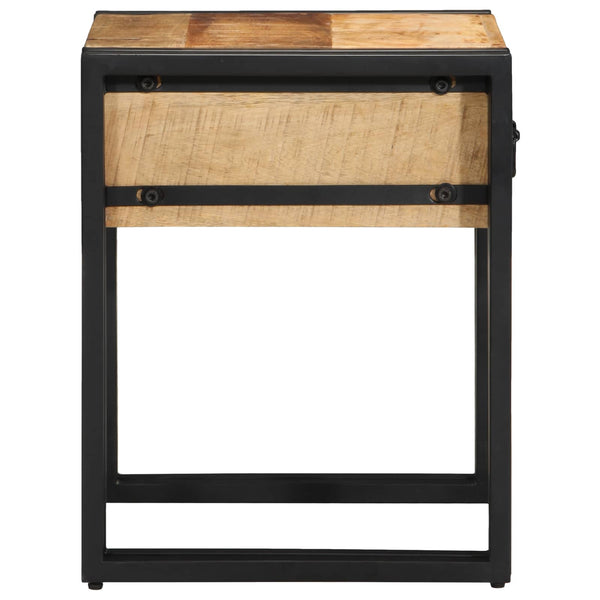 Nachttisch Mango Massivholz 40x40x50 cm