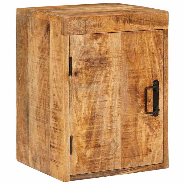 Nachttisch Braun Mango Massivholz 35x33x48 cm