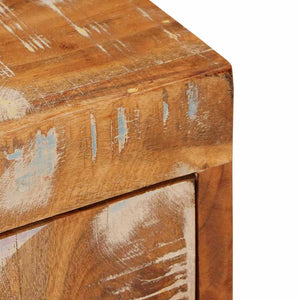 Nachttisch Braun Massivholz 35x33x48cm