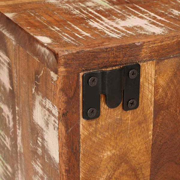 Nachttisch Braun Massivholz 35x33x48cm