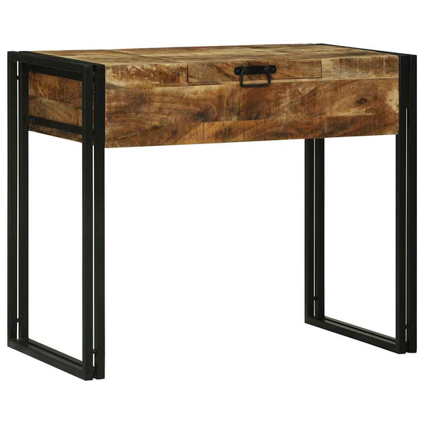 vidaXL Coiffeuses de chambre avec rangement Bois de manguier massif Marron