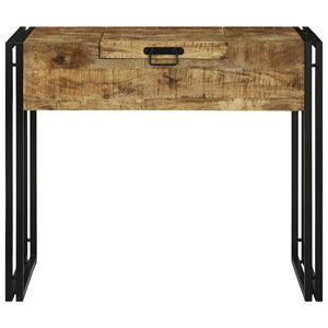 vidaXL Coiffeuses de chambre avec rangement Bois de manguier massif Marron