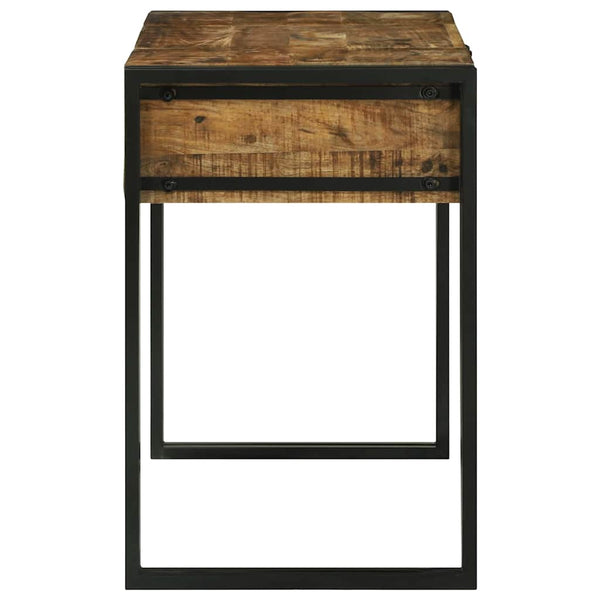 vidaXL Coiffeuses de chambre avec rangement Bois de manguier massif Marron