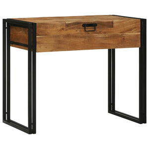 vidaXL Coiffeuses de chambre avec rangement marron en bois de manguier massif