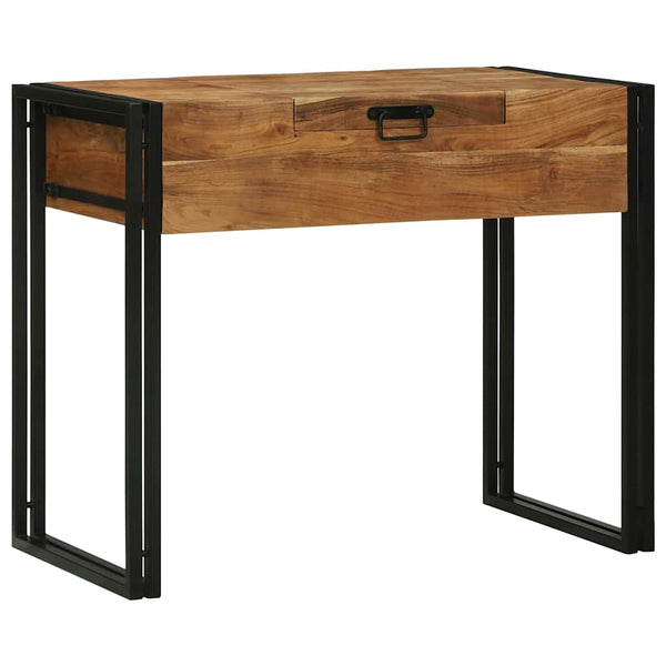 vidaXL Coiffeuses de chambre avec rangement marron en bois de manguier massif