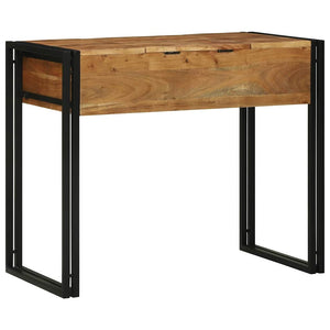 vidaXL Coiffeuses de chambre avec rangement marron en bois de manguier massif