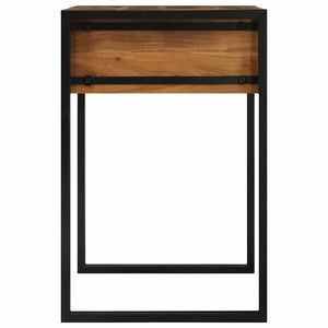 vidaXL Coiffeuses de chambre avec rangement marron en bois de manguier massif