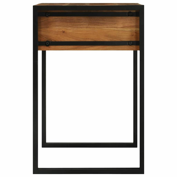 vidaXL Coiffeuses de chambre avec rangement marron en bois de manguier massif
