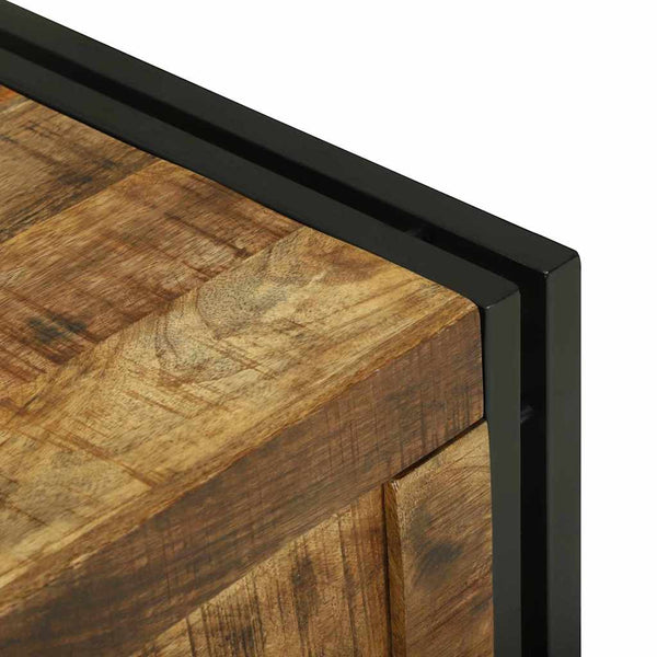Aufbewahrungsbox Mangoholz 50x50x50 cm