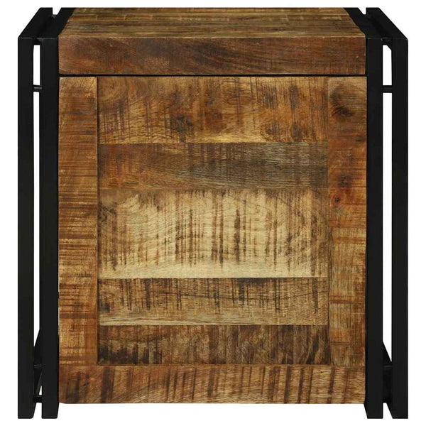 Aufbewahrungsbox Mangoholz 50x50x50 cm