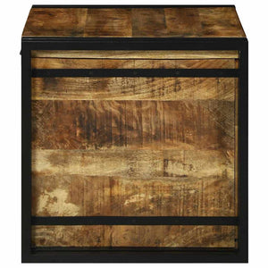Aufbewahrungsbox Mangoholz 50x50x50 cm