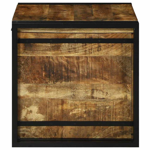 Aufbewahrungsbox Mangoholz 50x50x50 cm