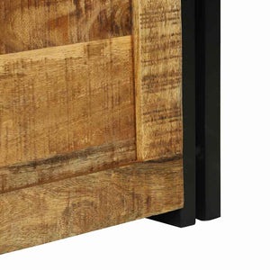 Aufbewahrungsbox Mango Massivholz 40x40