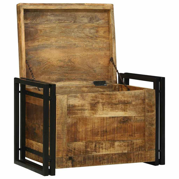 Massivholz Mango Aufbewahrungsbox 60x40x41cm