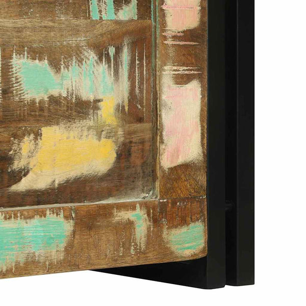 Aufbewahrungsbox Altholz Braun/Schwarz 60x40x41cm