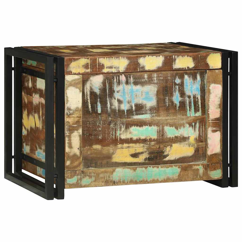 Aufbewahrungsbox Altholz Braun/Schwarz 60x40x41cm