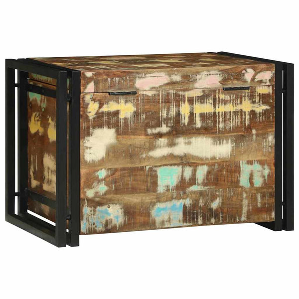 Aufbewahrungsbox Altholz Braun/Schwarz 60x40x41cm
