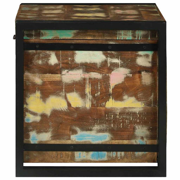 Aufbewahrungsbox Altholz Braun/Schwarz 60x40x41cm