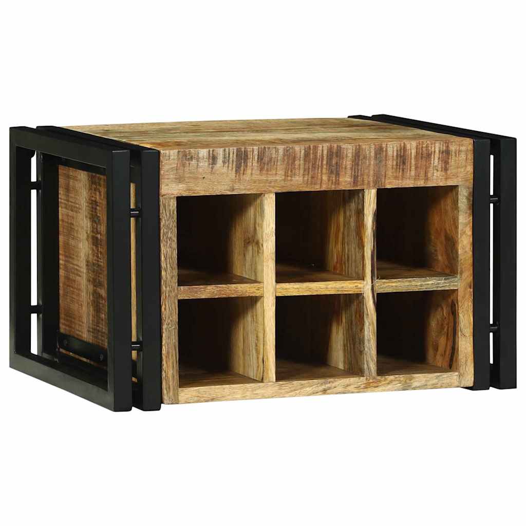 Massivholz Weinregal für 12 Flaschen (2er Set)