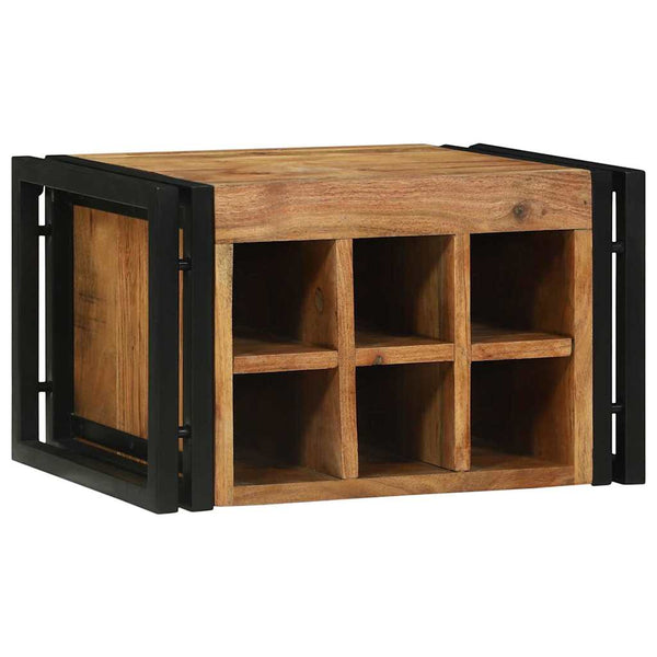 Massivholz Weinregal für 10 Flaschen