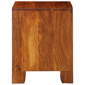 Akazie Nachttisch Massivholz 40x35x45 cm