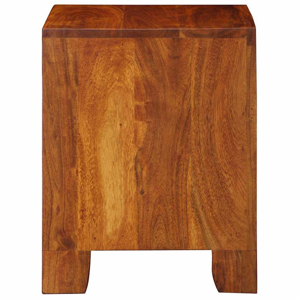 Akazie Nachttisch Massivholz 40x35x45 cm