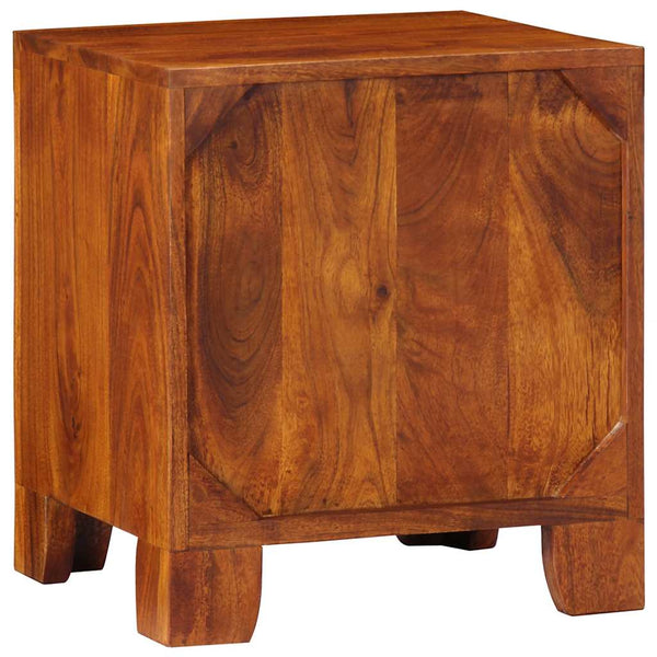 Akazie Nachttisch Massivholz 40x35x45 cm