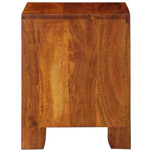 Nachttisch 2er Set Akazie Massivholz 40x35x45 cm