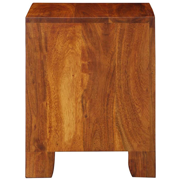 Nachttisch 2er Set Akazie Massivholz 40x35x45 cm