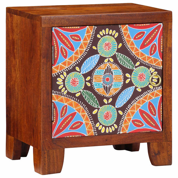Nachttisch Akazie Massivholz 40x30x45 cm
