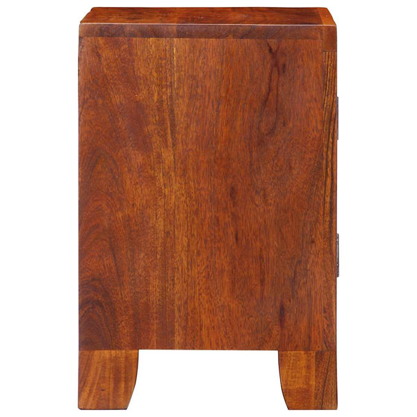 Nachttisch Akazie Massivholz 40x30x45 cm