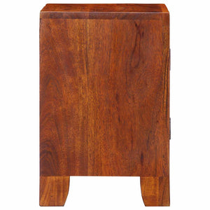 Nachttische 2er Set Akazie Massivholz